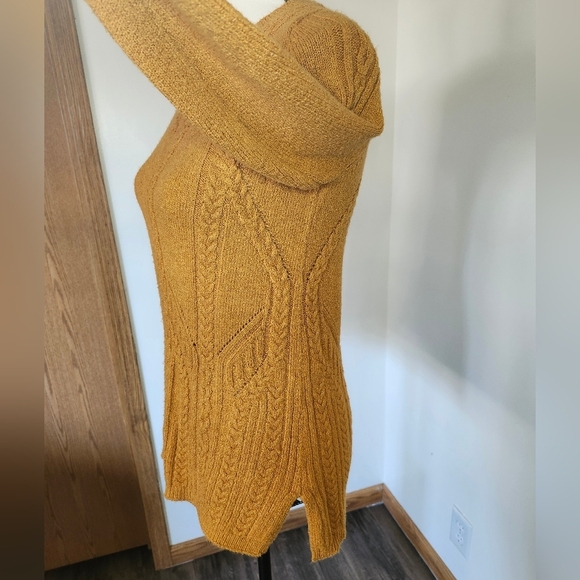 Sparrow by Anthropologie Marigold Cable Knit Sweater - Picture 3 of 6